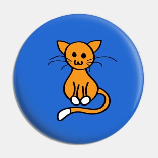 The Ginger Kitten Pin