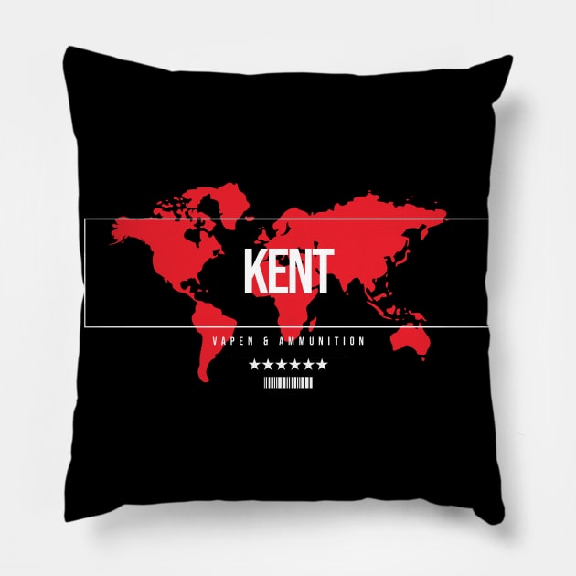 Kent Vapen & ammunition Pillow by mandalasmith