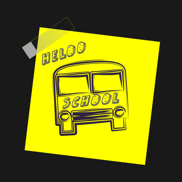 school bus by Ahmed ALaa