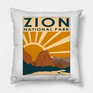 Zion National Park Pillow