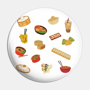 Chinese Foods Pin