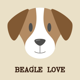 Cute Beagle Puppy Love T-Shirt