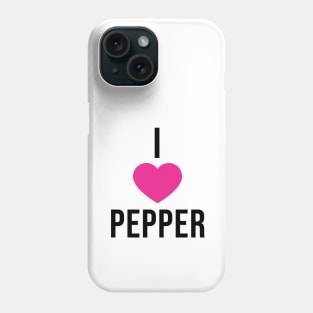 I Love Pepper Phone Case