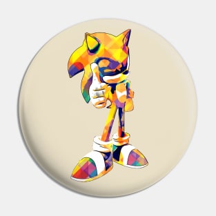 Sonic Popart Pin