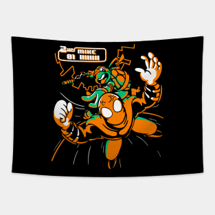 Turtles in Time - Mike Tapestry