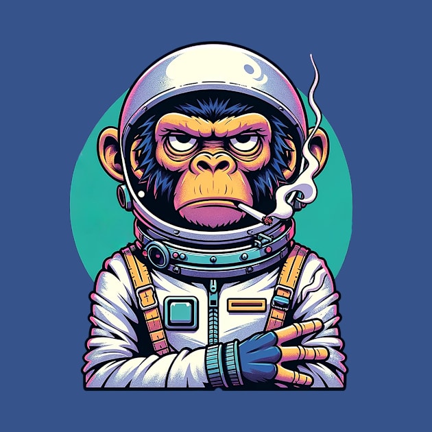 Space Chimp by Spagoo