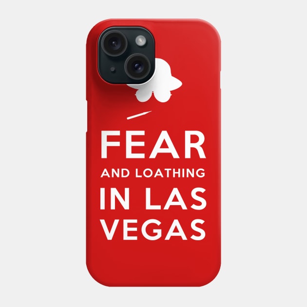 Fear and Loathing in Las Vegas Phone Case by RyanBlackDesigns