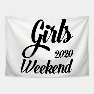 Girls Trip Cute Girls Weekend 2020 Mask Girls Trip 2020 Mask girls weekend trips Tapestry
