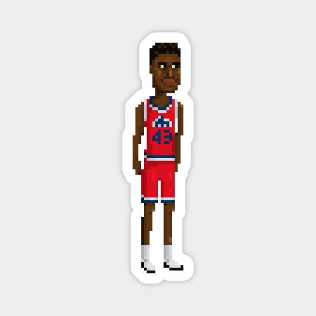 Pervis Ellison Magnet by PixelFaces