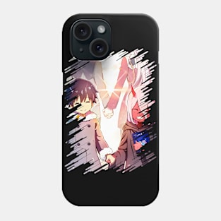 Hiro and Zero Two Phone Case