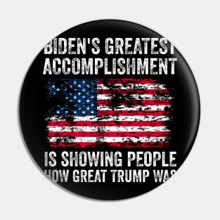 Biden'S Accomplishment Pin