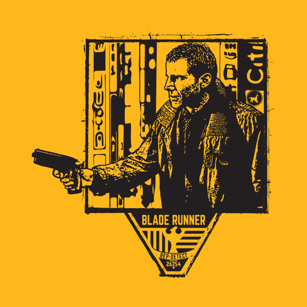 Deckard Blade Runner Replicant Detective by silvercloud