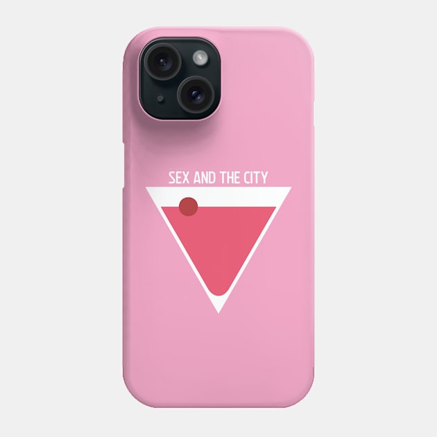 Pink Drink NYC Minimalist Phone Case by fernandaffp