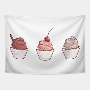 Cute cupcakes Tapestry