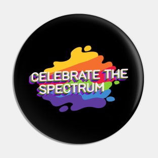 Neurodiversity Celebrate The Spectrum - Autism Awareness Shirt, Autistic Spectrum Acceptance Gift Pin