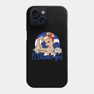 El Salvador Girl Phone Case