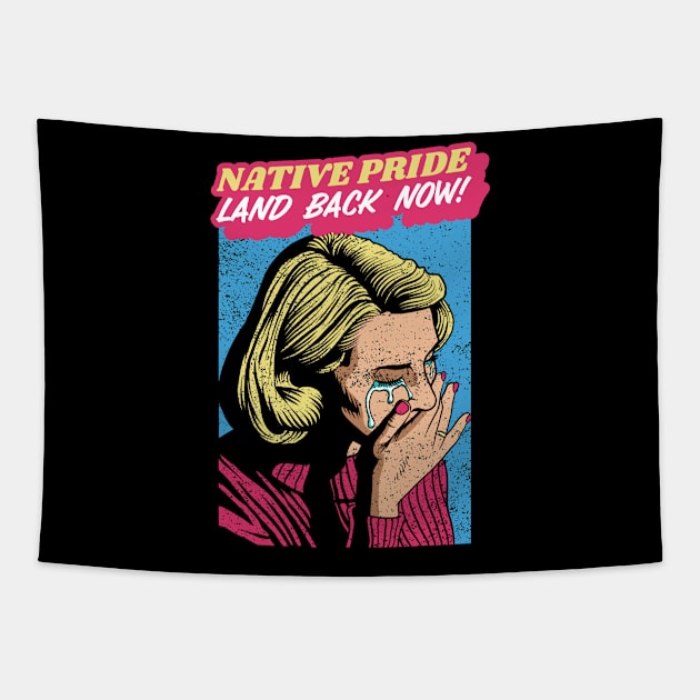 White Tears Tapestry by glumwitch