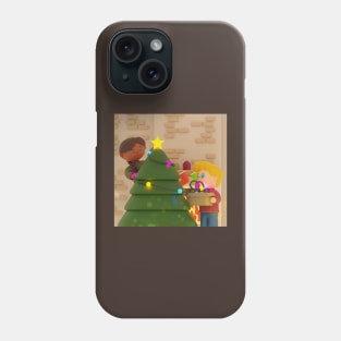 everlark xmas Phone Case