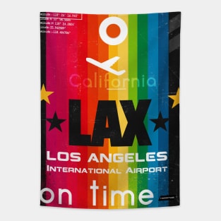 LAX Los Angeles airport code Tapestry