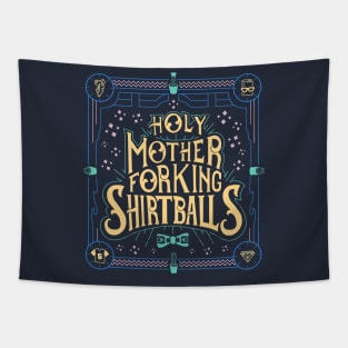 The Book of Shirtballs Tapestry