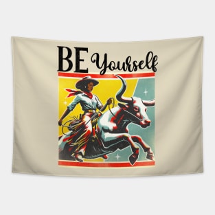 Cowgirl Tapestry