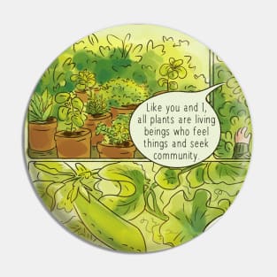 Plant Life Pin