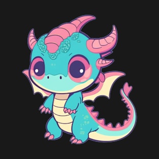 Cute Kawaii baby dragon or little dragon T-Shirt