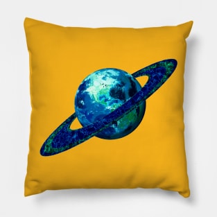 Earth rings Pillow