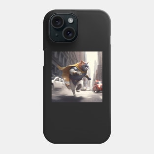 City Saviour: Purrfect Protector Sticker Phone Case