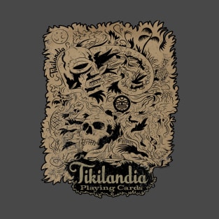 Distressed Tikilandia Logo 2 T-Shirt