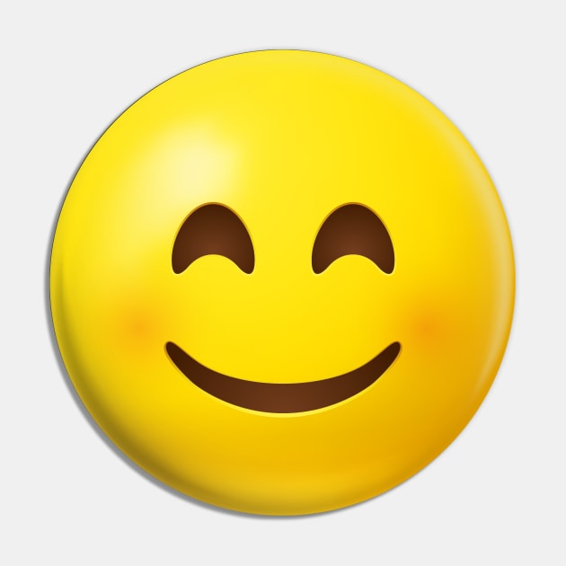 A smiling face emoji with smiling eyes Pin by Vilmos Varga