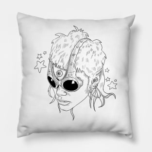 Goggle dude Pillow