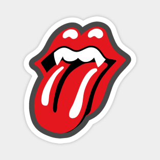 Rolling Stone Lips Dracula Magnet
