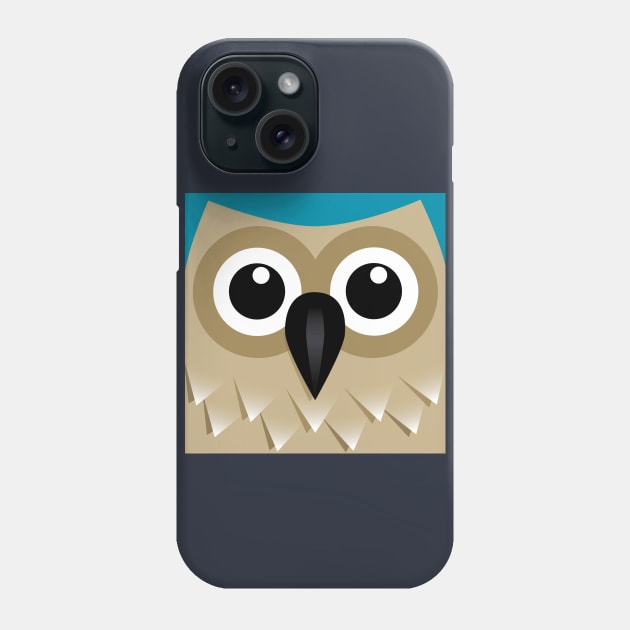 Wise old Owl Phone Case by blueshift