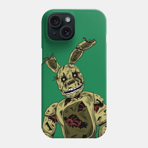 Springtrap Phone Case by Black Snow Comics