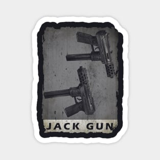 Jack Burton Gun Magnet