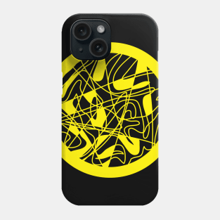 Yellow shock Phone Case