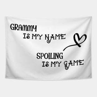 GRAMMY is my name SPOILING is my game Tapestry