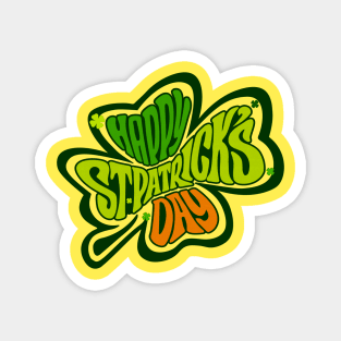 Happy Saint Patrick's Day Sticker Magnet