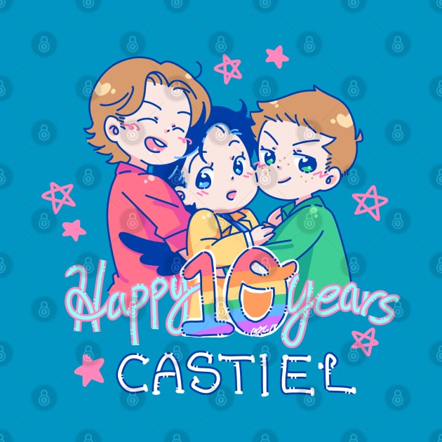 10 Years of Castiel by kamicom