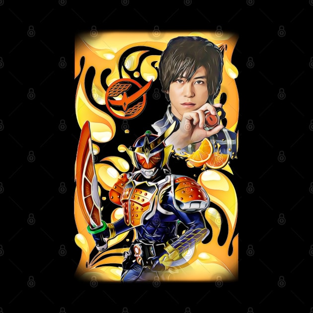 Kamen Rider Gaim Side-by-Side   (style #2) by BeatlesDiva