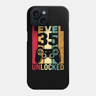 1986 1987 Birthday Male Him Fun Funny 35th Birthday Phone Case