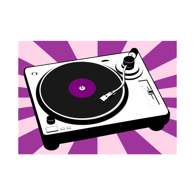 Retro turntable by chris@christinearnold.com