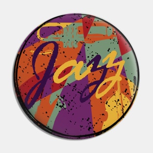 Modern Jazz Theme Design Pin