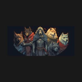 Pack of Assasin Wolfs T-Shirt