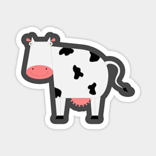 Happy cow Magnet