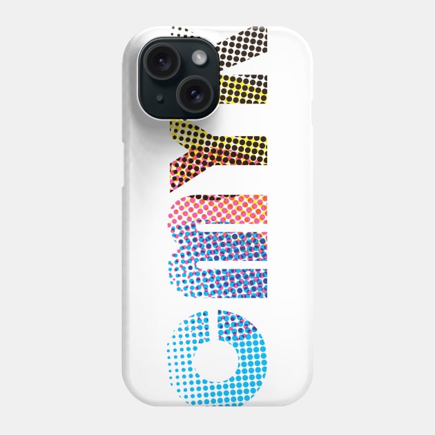 cmyk Phone Case by DoubleDv60