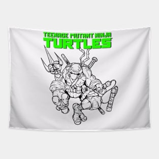 TMNT FANART TURTLE POWER Tapestry