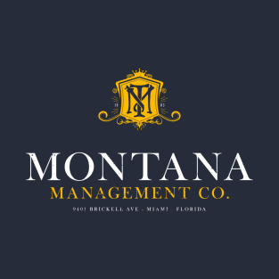 Montana Management Co (aged look) T-Shirt