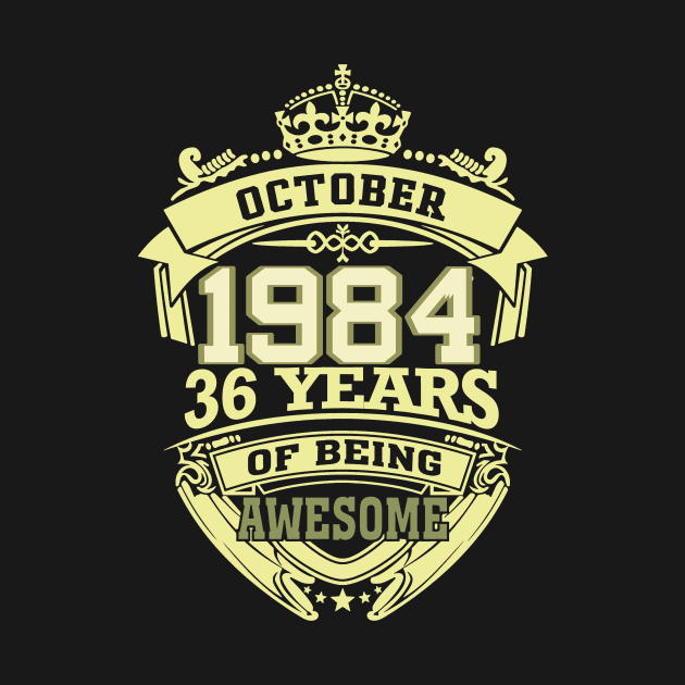 1984 OCTOBER 36 years of being awesome by OmegaMarkusqp